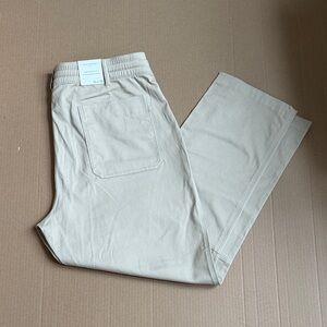 Banana Republic Men's Cream Chino Joggers NWT